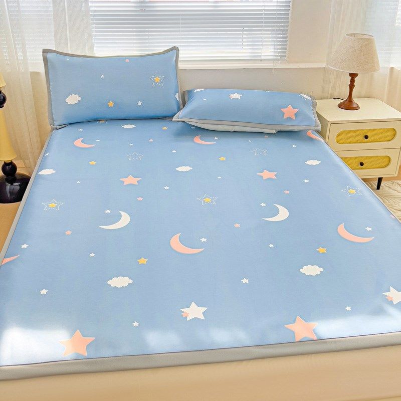 A类母婴级儿童卡通冰丝席凉席定制定做尺寸榻榻米学生宿舍上下铺,床上用品,冰丝席,淘宝优惠券,粉丝福利购,淘宝优惠卷