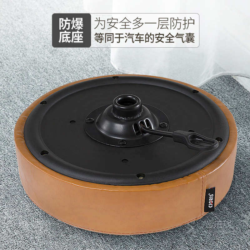凯伦诗旋转升降凳办公凳子大工理发吧台滑轮圆凳凳居家椅美容美发