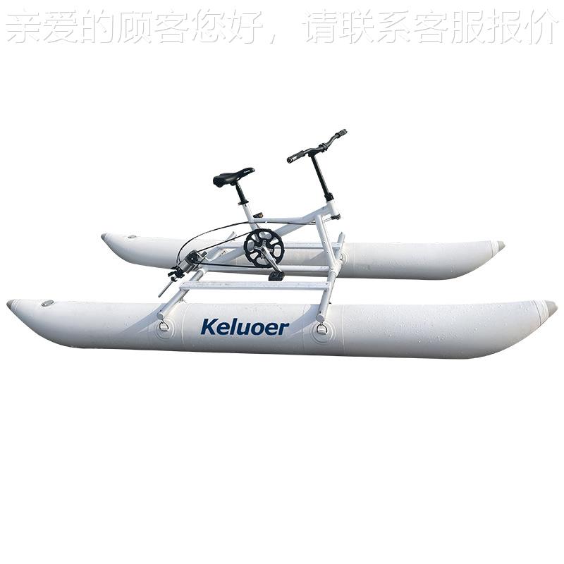便运动水上上脚踏船公园游13696乐景区水自车脚蹬皮划行携艇充气
