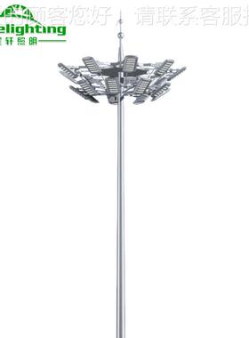 厂家制高杆FIS灯港口d广场100W照明中高杆灯le定户外体育场照0明