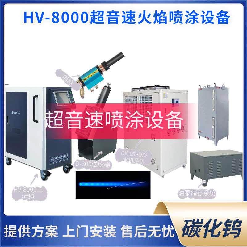 hvof 超音速火焰喷涂设备 碳化钨 喷锌喷铝熔射机