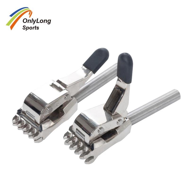 阿尔法 网球羽毛球穿线机底座夹配件 五齿网羽两用底座线夹 工具