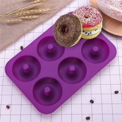 Silicone Donut Doughnut Chocolate Muffin Pan Sweet Ice Tray