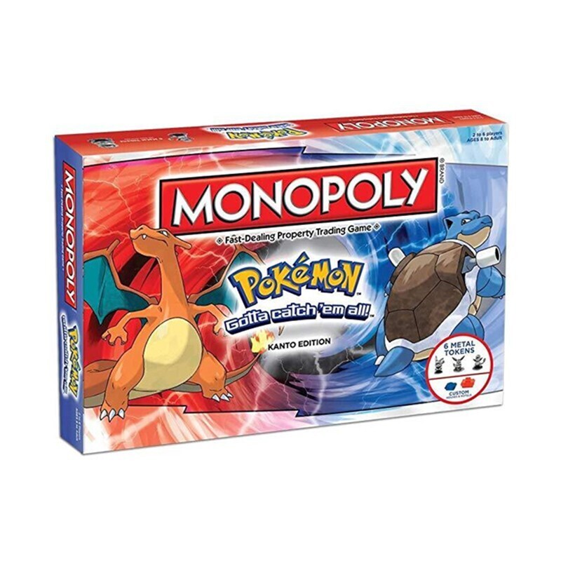 Pokemones Monopoly Toys Pokemones All English Board Game Bo