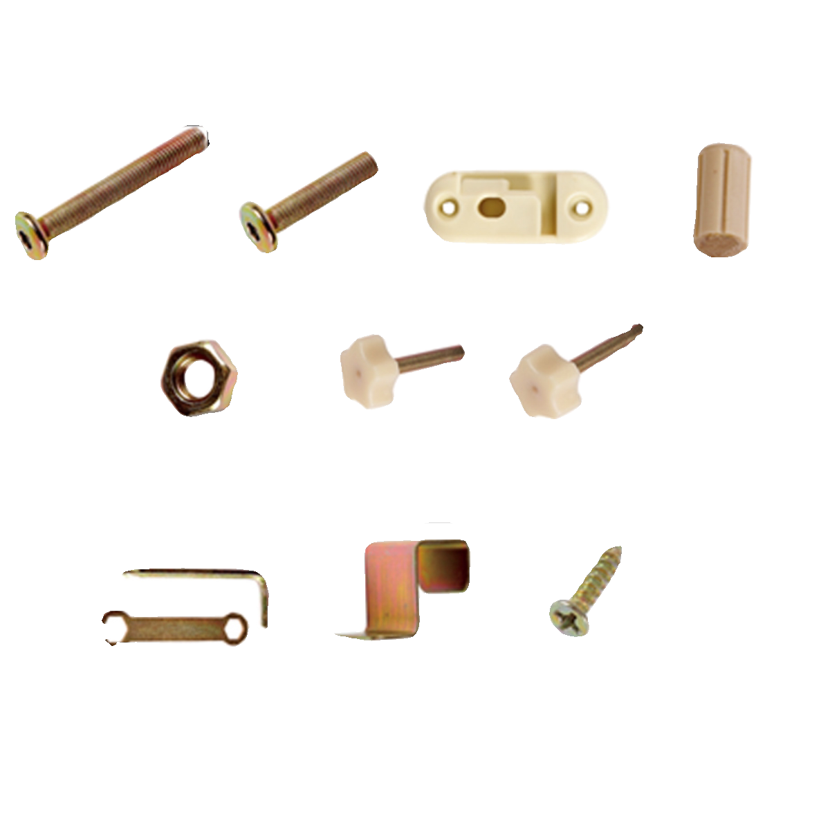 婴儿床螺丝配件拼接螺丝固定螺丝睡板拖钢托宝宝床配套螺丝