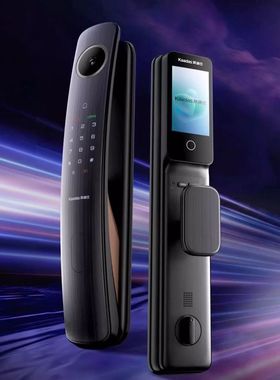 kaadas凯迪仕智能锁Q20系列-ClipAI猫眼大屏人脸指纹密码锁智能锁