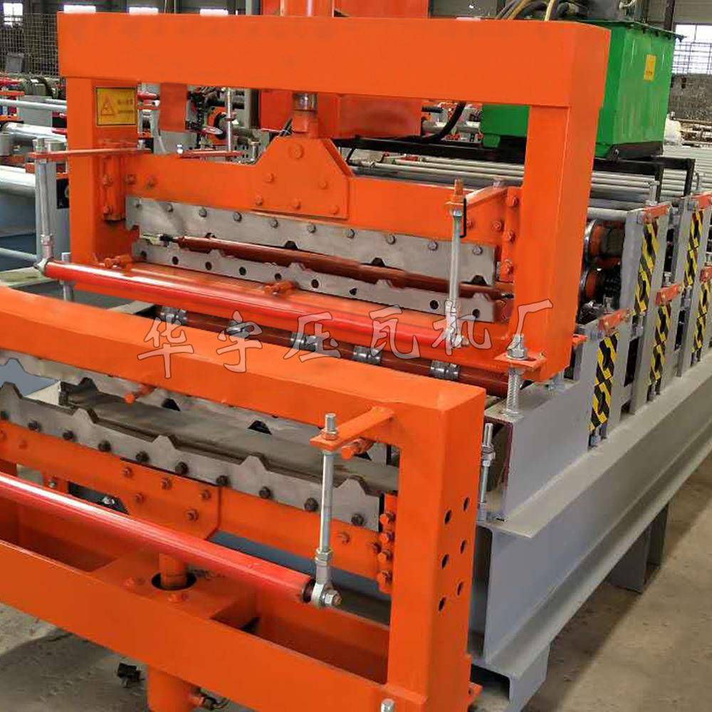 彩钢设备14排840+900双层压瓦机彩钢压瓦机双层压瓦机