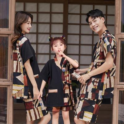 浴儿汗蒸服NXK童女孩2023套装款2023洗心浴服宽松可爱中加大码韩