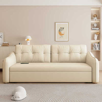 沙发床折叠两用2024新款高端小户型网红款坐卧客厅多功能可伸缩床