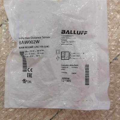 巴鲁夫电感式接近开关 传感器 BAW002W BAW M30ME-UAC10B-S04G