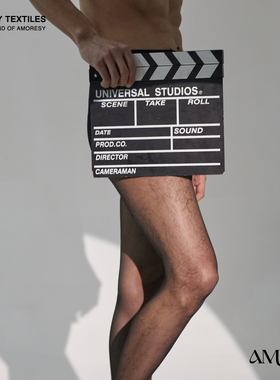 AMOTi 缇 心灵感触 -摩 [风范]超薄3DT裆男士透明连裤丝袜打底袜