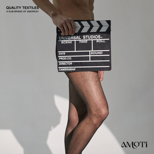 AMOTi 缇 心灵感触 -摩 [风范]超薄3DT裆男士透明连裤丝袜打底袜