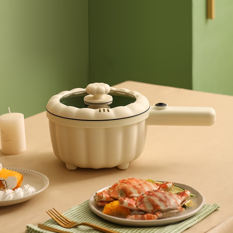 多功能不粘电煮锅一体家用电火锅宿舍学生锅寝室煮面小电锅电炒菜