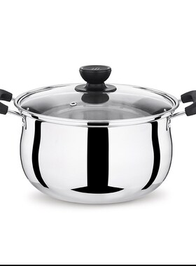 不锈钢单柄奶锅加厚16cmw韩式牛奶汤锅豆浆小锅泡面婴儿煮粥锅