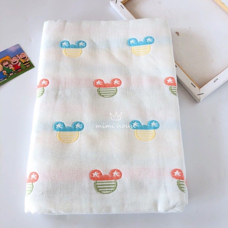 婴儿纱布浴巾吸水儿童纯棉洗澡包巾宝宝六层加厚空调盖毯抱被柔软,婴童用品,浴巾,淘宝优惠券,粉丝福利购,淘宝优惠卷