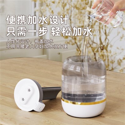 优选室静音专h用】双喷大雾量加湿器家用K宿舍办公室桌面学生便携