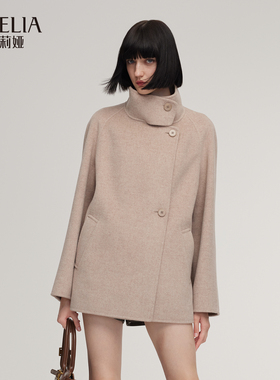 歌莉娅冬季新品一手长立领大衣1ESC6N340