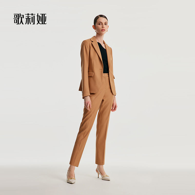 丝巾精纺羊毛歌莉娅通勤