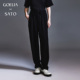 SATO联名系列 歌莉娅新品 宽松直简裤 裤 类1E9L1D68A