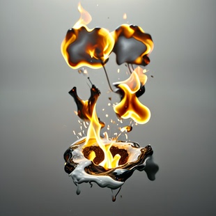 火焰ai幻图光影艺术字隐藏字定制艺术头像定制文字嵌入图像幻术字