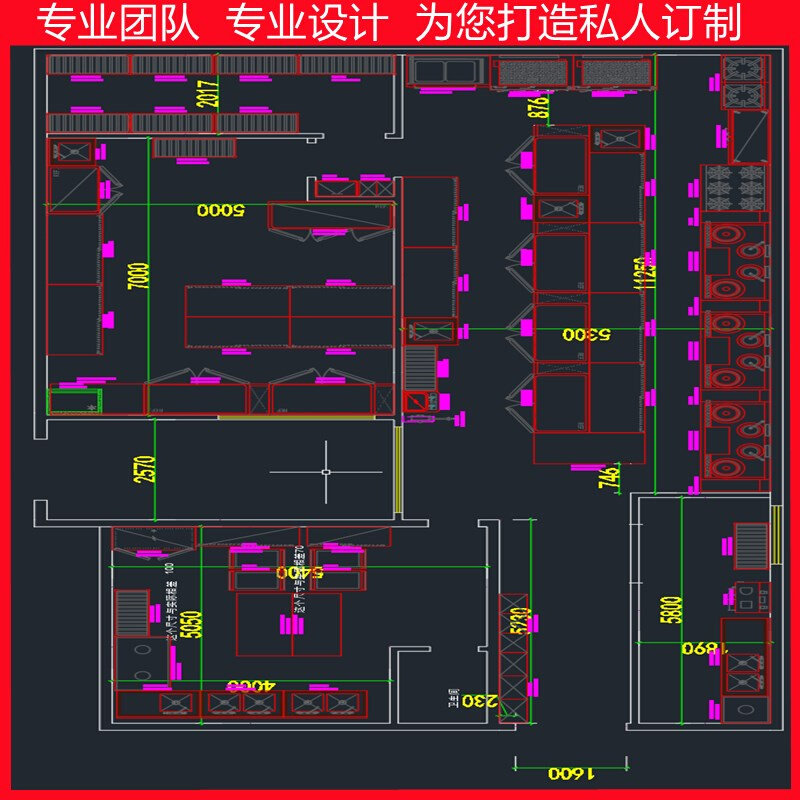 央厨商用酒店餐饮饭店整体中央厨房全套设备承接食堂工程设计安装