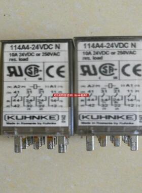 KUHNK中间E继电器 114A4-24DC 询价