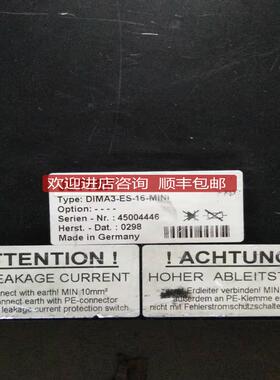 JETTER 伺服驱动器 DIMA3-ES-16-MINI询价