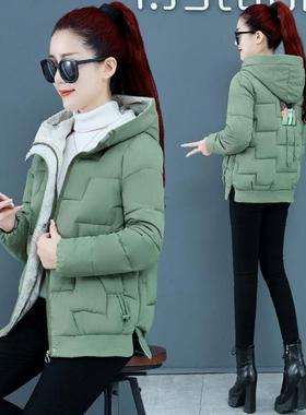 棉衣女3短款202AJ5mEsn8秋冬新款时尚气韩版宽松加厚保连暖帽洋小