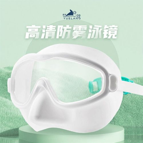 泳镜护鼻一体大框防雾近视防呛水高清成人游泳眼镜防水潜水镜儿童