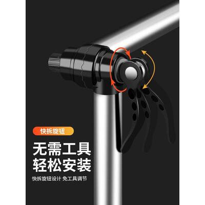 动伞雨伞固12883支架电瓶车电遮阳自行神撑伞架婴儿定推车支撑车