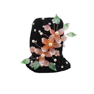 采菊东篱下舞蹈头饰采菊东篱下演出头饰专业艺考演出头饰定制