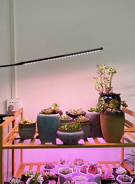 多肉专用补光灯鱼缸植物鱼灯led爆藻全K光谱太阳光生长大棚蔬菜花