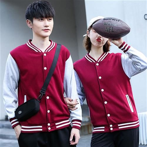 logo棒球服卫衣定制工作服外套班服长袖男女工装团Y体服刺绣印字