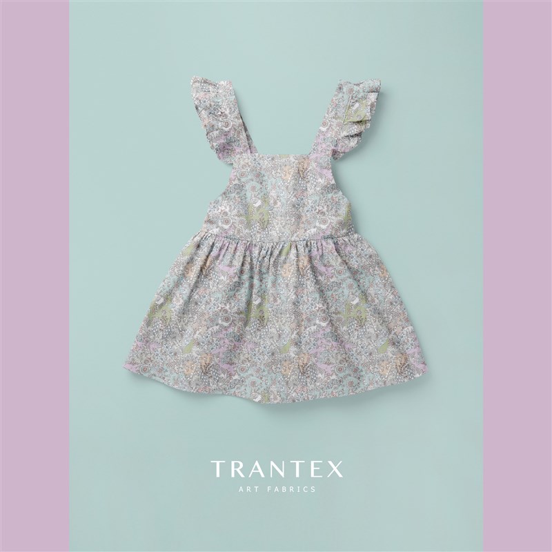 裙子纯棉全c棉h布料棉布diy手工碎花印花衣服装衬衣连衣裙面料