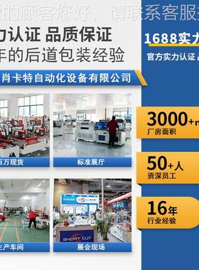 定制折盖封箱机左右驱带动上下体字封一箱机RPE-50+SPP打包机封箱