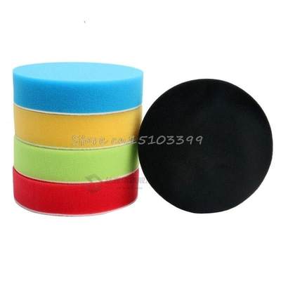 5Pcs/set 5 inch Flat Sponge Buffing Pad  Polishing Pad Kit C