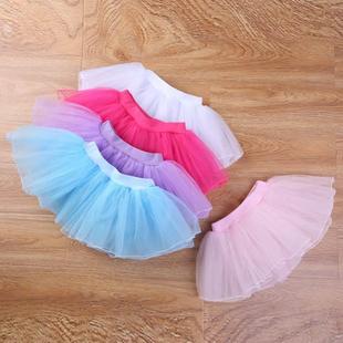 儿童芭蕾舞裙女童练功服半身裙子紗裙幼儿表演服裝舞蹈演出蓬蓬裙