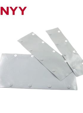 PC系列灰色扣式结束带PVC按扣套管电线保护套塑料卷式电线包线布