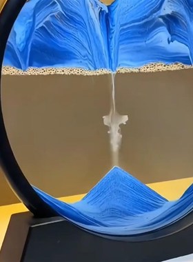 创意流沙画摆g件客厅茶几电视柜轻奢装饰品玄关书房办公室桌面沙