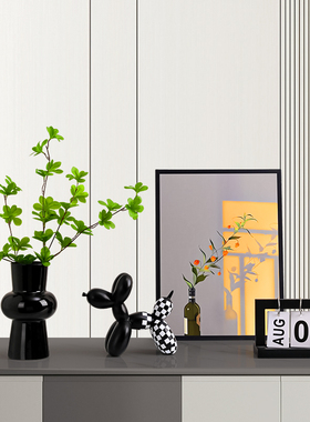 现代入户玄关装饰画摆件轻奢高档客厅电视柜摆Q设家居饰品软装布