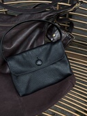 Row风法式 胎牛皮腋下包