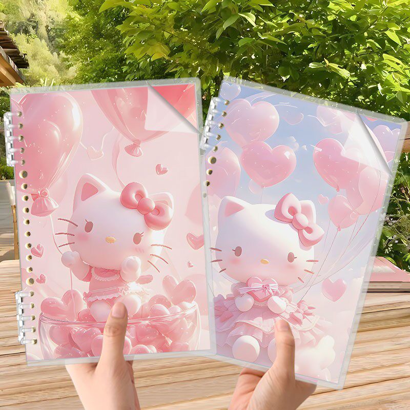 hellokitty凯蒂猫活页本笔记本子