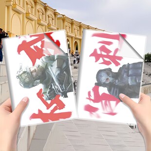 暗区突围胶套本男生游戏周边本子笔记本小学生专用横线本定制封面