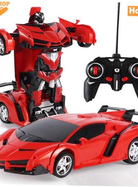 Remote control toy car Children's Toys Deformation t