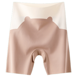 俞兆林平角内裤女7A抗菌透气无痕高腰收腹打底安全裤防走光四角裤