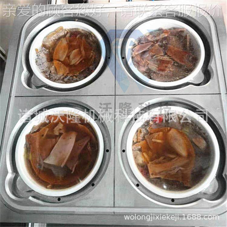 全自抽真空充氮包动装封盒机 土UDL豆片调锁鲜包装机狗气粮封盒机