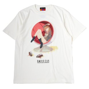 【官方正版】RADIO EVA 30周年插图T恤短袖纯棉通勤百搭上衣情侣