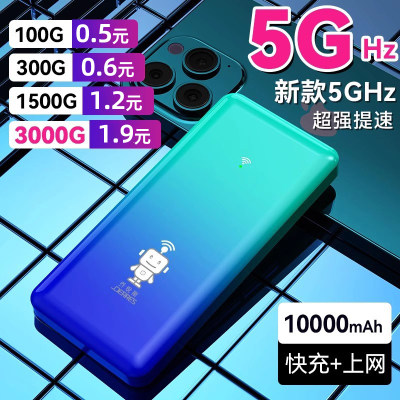 5G随身WiFi6！充电宝！试用30天