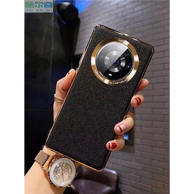 适用荣耀magic5手机壳电镀