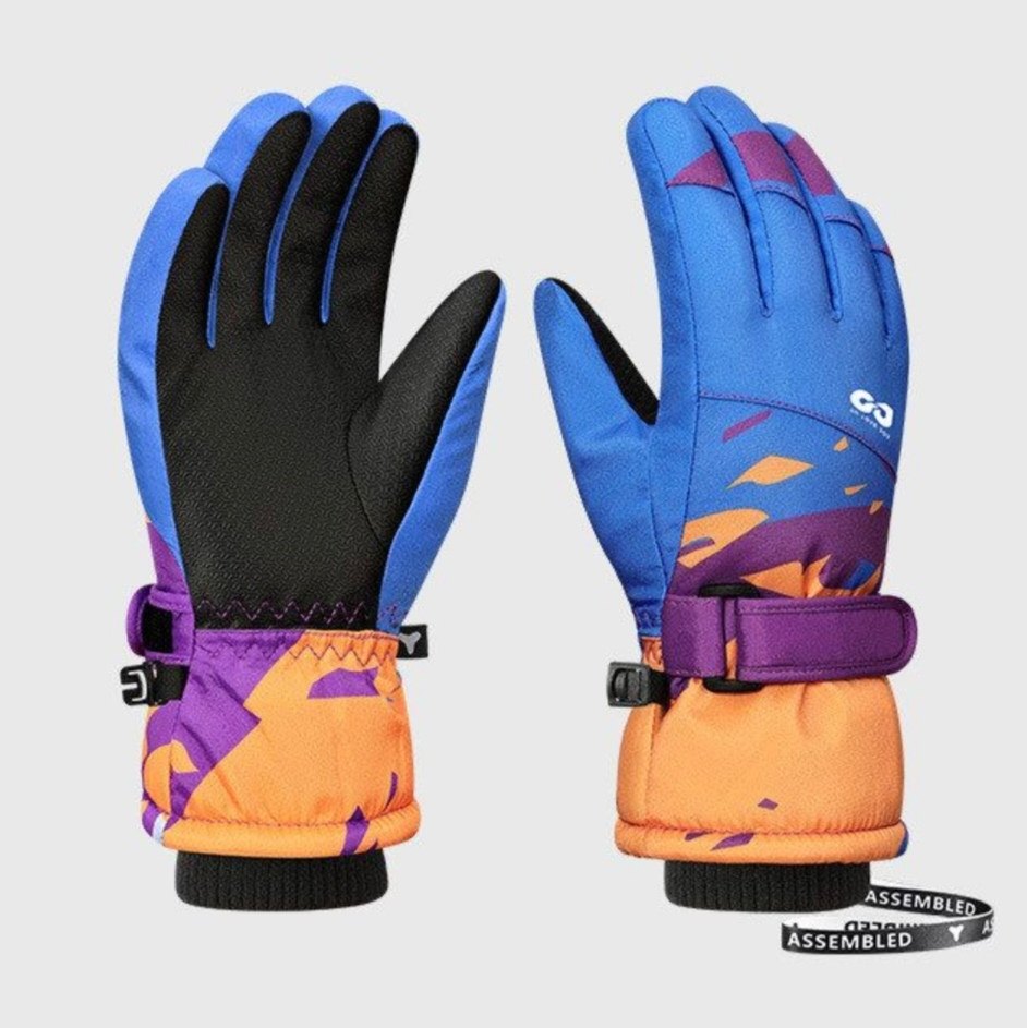 保暖ST39加厚儿童手套滑雪防风